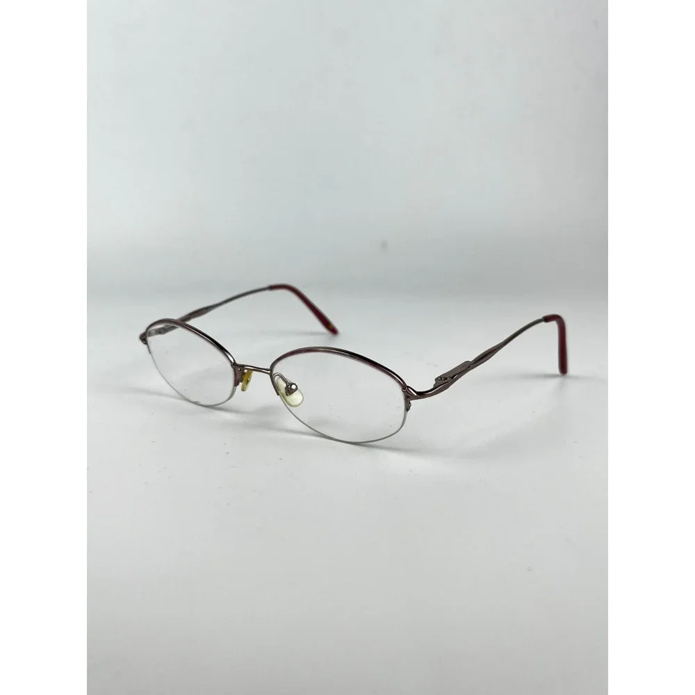 Liz Claiborne L249 DT3 Women's Eyeglasses Frame‎ Brown Half Rim 49-17-130 mm